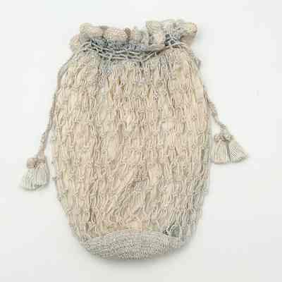 Cylindrical Crochet Purse