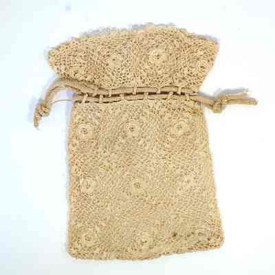 Crochet Drawstring Purse