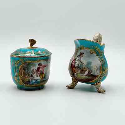 Sèvres, Sugar & Creamer