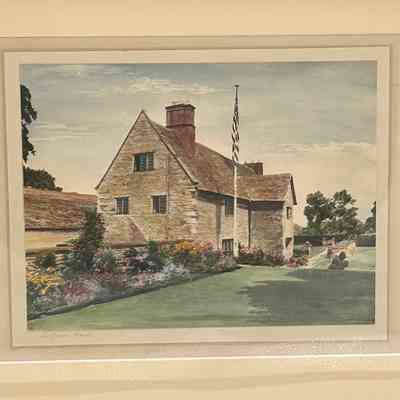 Painting, Sulgrave Manor