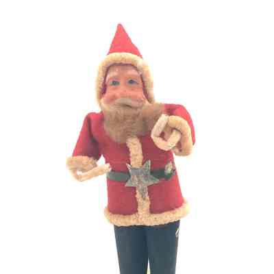 Cloth and Clay Santa