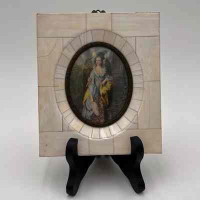 Miniature Portrait of Mrs. Mary Graham after Thomas Gainsborough