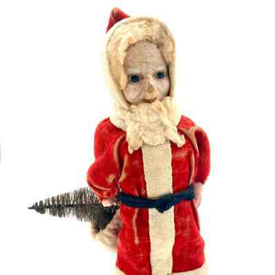 German Cloth Santa