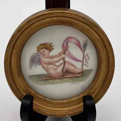 Miniature on Porcelain