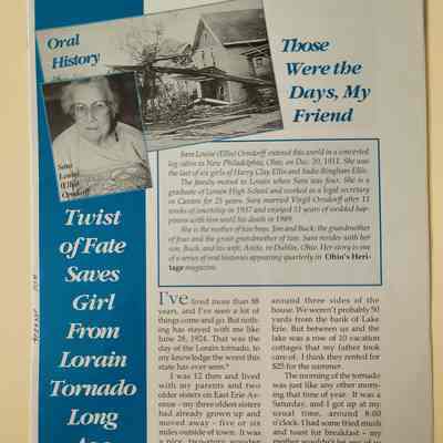 "Those Were the Days, My Friend" magazine article