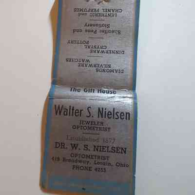 Walter S. Nielsen Jeweler/Optometrist