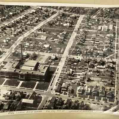 Lorain High, Aerial