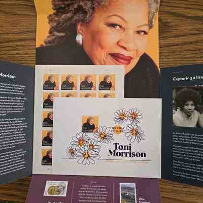 Toni Morrison Stamp Portfolio