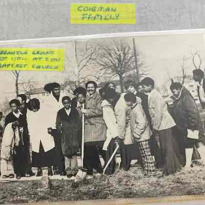 Photo of Mt. Zion Church ground breaking