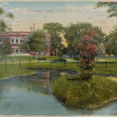 Streator Park Postcard