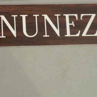 Nameplate