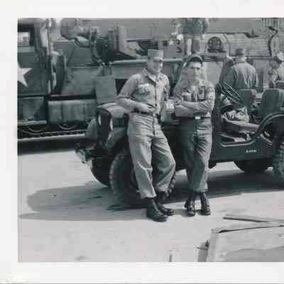 Raoul Ceja and Platoon Sergeant