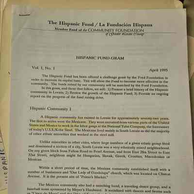 Hispanic Fund-Gram Newsletters