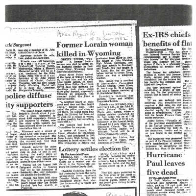 Rogalski, Alice Marie Linton obit