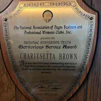 Sojourner Truth Service Award