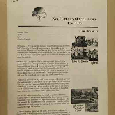 Charles Meek Recollections