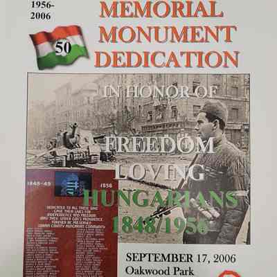 Memorial Monument Dedication