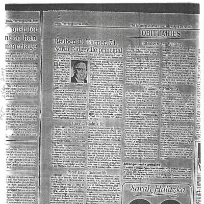 Rudnick, Gary Sr. obit