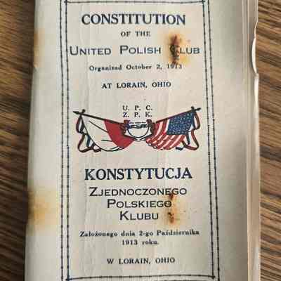 United Polish Club time capsule documents
