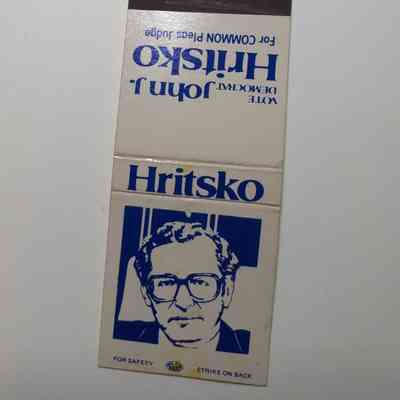 John J. Hritsko for Common Pleas Judge