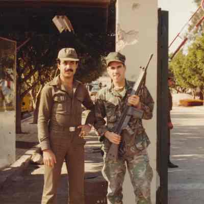 American and Lebanese Soldiers