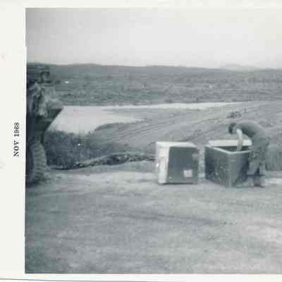 Army Sergeant with Shipments
