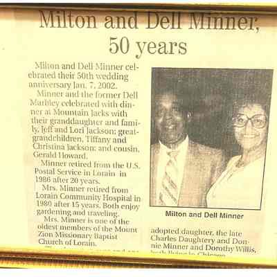 Minner, Milton and Dell
