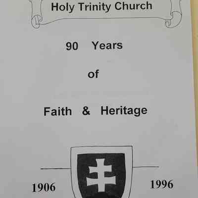 Holy Trinity Church 90 Year Anniversary booklet