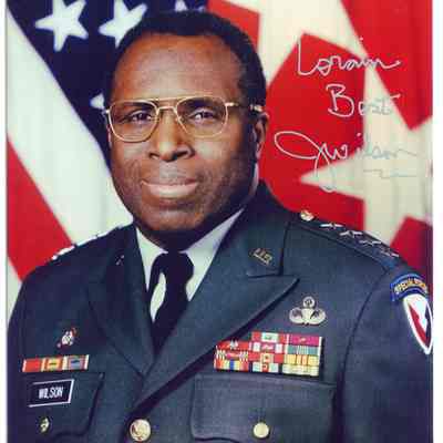 Color Photograph of General Johnnie Wilson