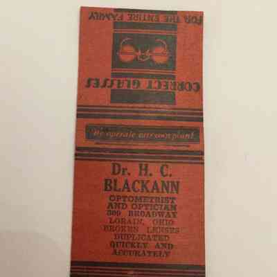 Dr. H.C. Blackann, Optometrist