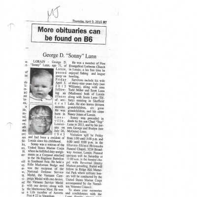 Lunn, George obit