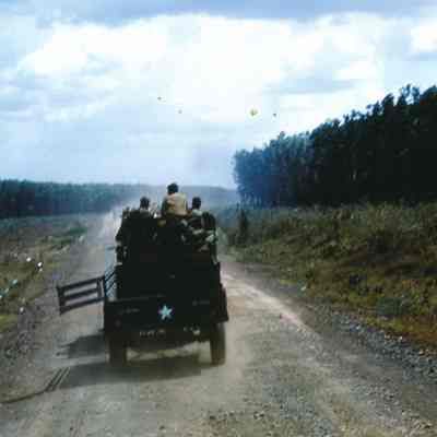 Soldiers in Army Truck