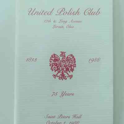 Booklet, 75th Anniversary