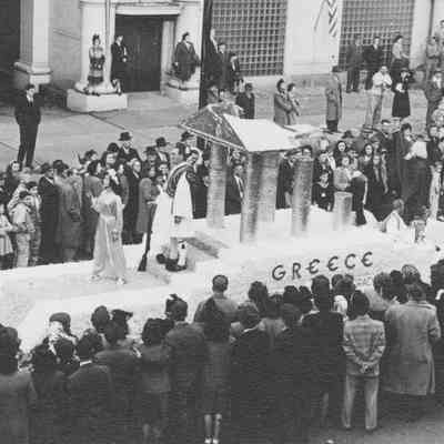 Greece Parade Float