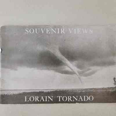 Souvenir Views Lorain Tornado booklet