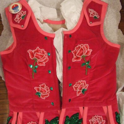 Slovak costume outer vest