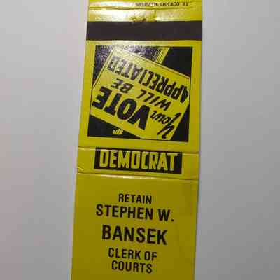 Stephen W. Bansek for Clerk of Courts