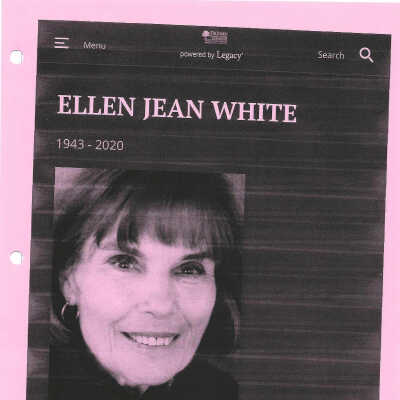 Dundek, Ellen Jean White obit