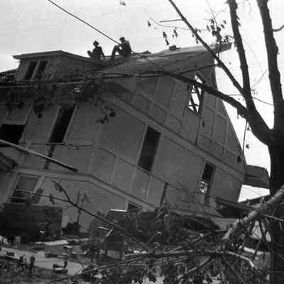Osburn Family tornado scene