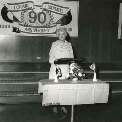 Lorain Liedertafel 90th Anniversary