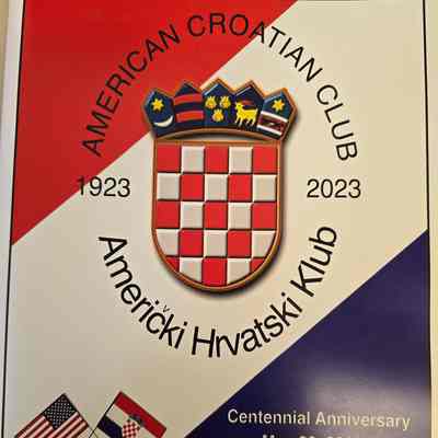 American Croatian Club centennial booklet