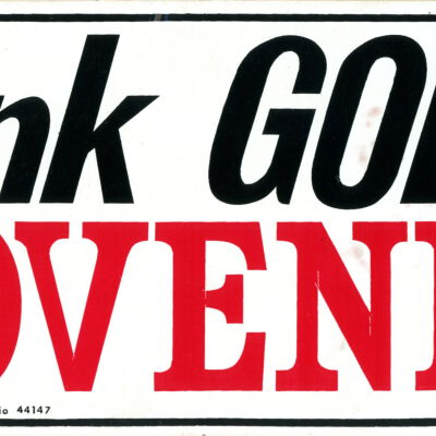Sticker, Bumper