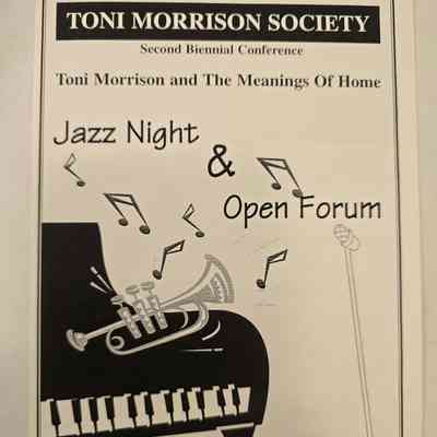 Toni Morrison Society program