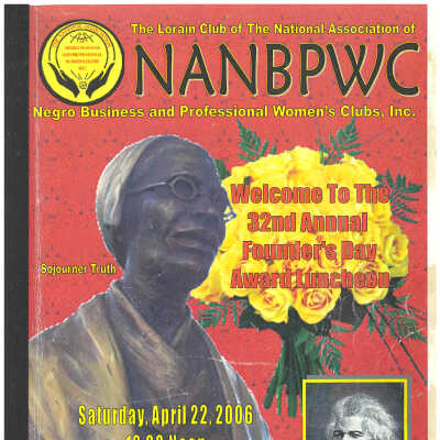 Vera's Beauty Salon - Vera Shephard's award from NBPW at Founders Day 2006