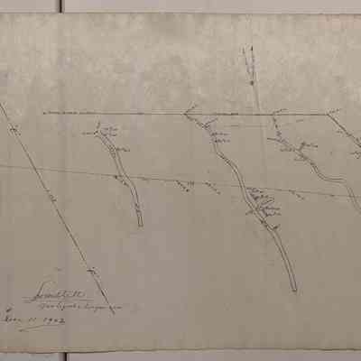Plan of the Workings of the Ratcliff Mine, South Park Mining District, Inyo County, California