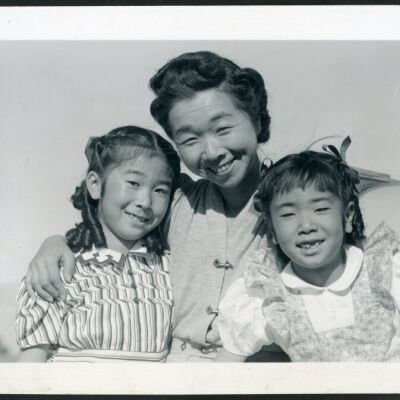 Mrs. Nakamura and 2 daughters (Joyce Yuki and Louise Tami)