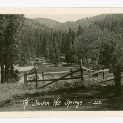 At Jordan Hot Springs