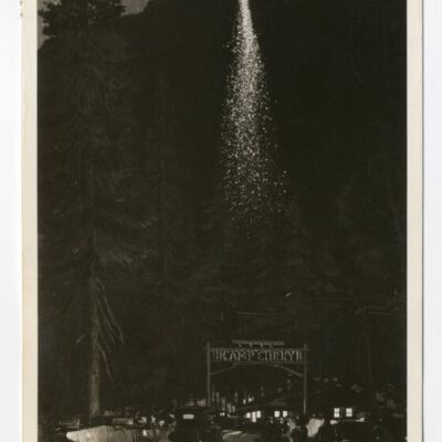 Camp Curry's Fire Fall