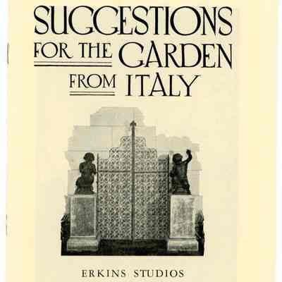 Suggestions for the Garden from Italy