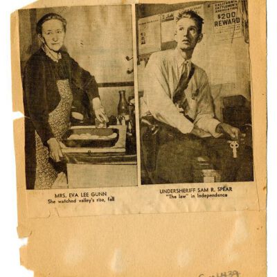 Newspaper clipping